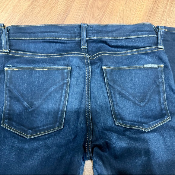 Hudson Nico Mid Rise Ankle Skinny Jeans in Obscurity - Picture 8 of 10